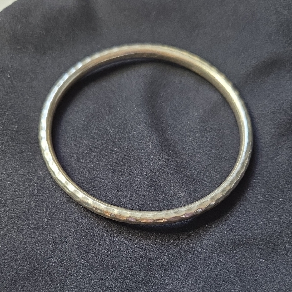 Silpada Retired Hammered Sterling Silver Bangle